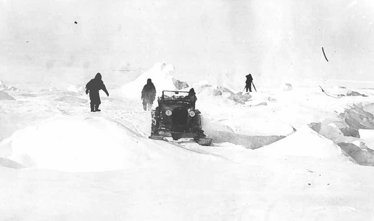 Diary page dated Friday, Nov. 29, 1929 with handwritten notes about Commander Byrd returning from the pole.