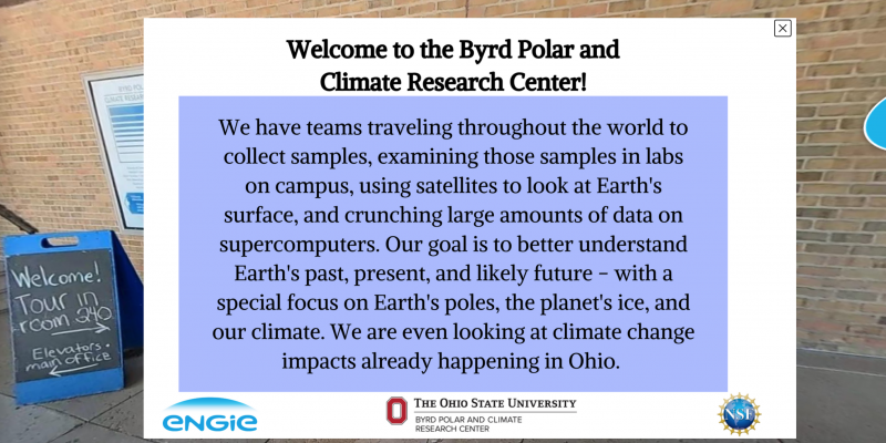 Poster on the Byrd Polar and Climate Research Center