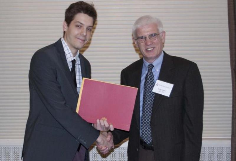 John-Morgan Manos Receives Taaffe Scholarship John-Morgan Manos Receives Taaffe Scholarship