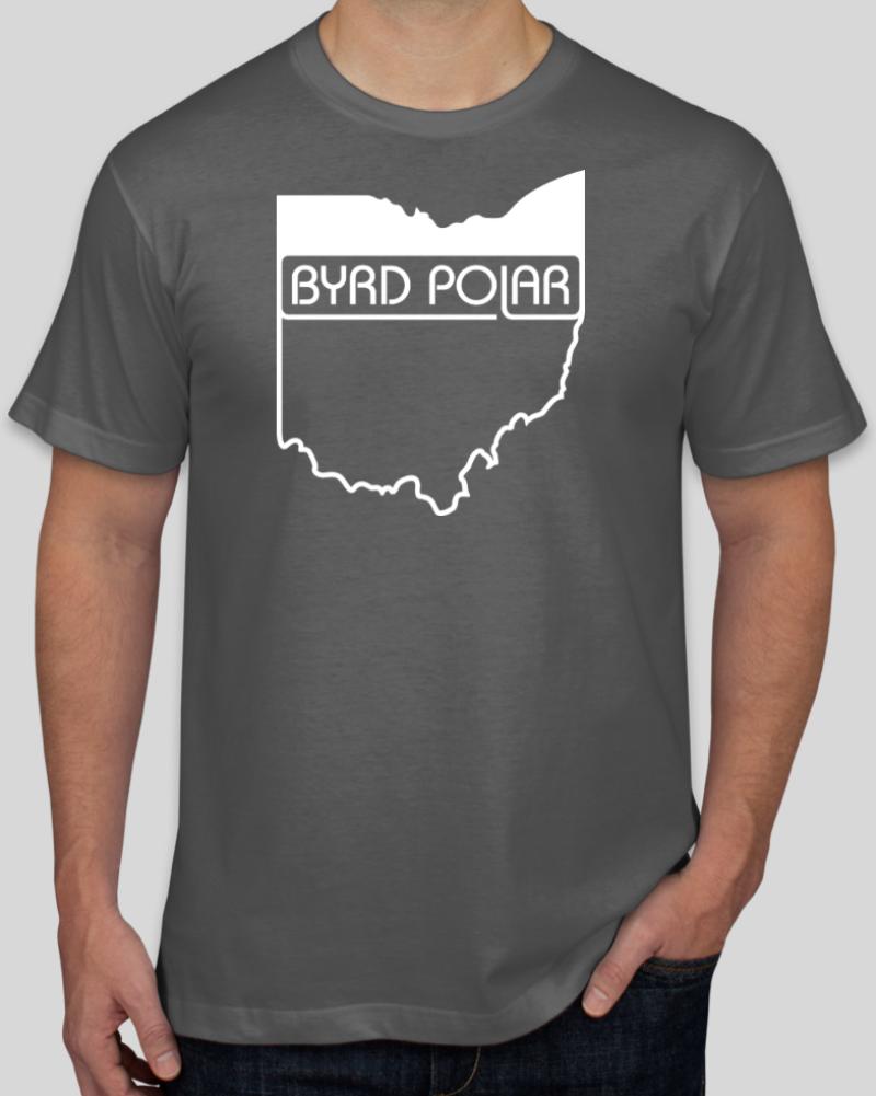 Byrd 60 Years T-Shirt | Asphalt (front)