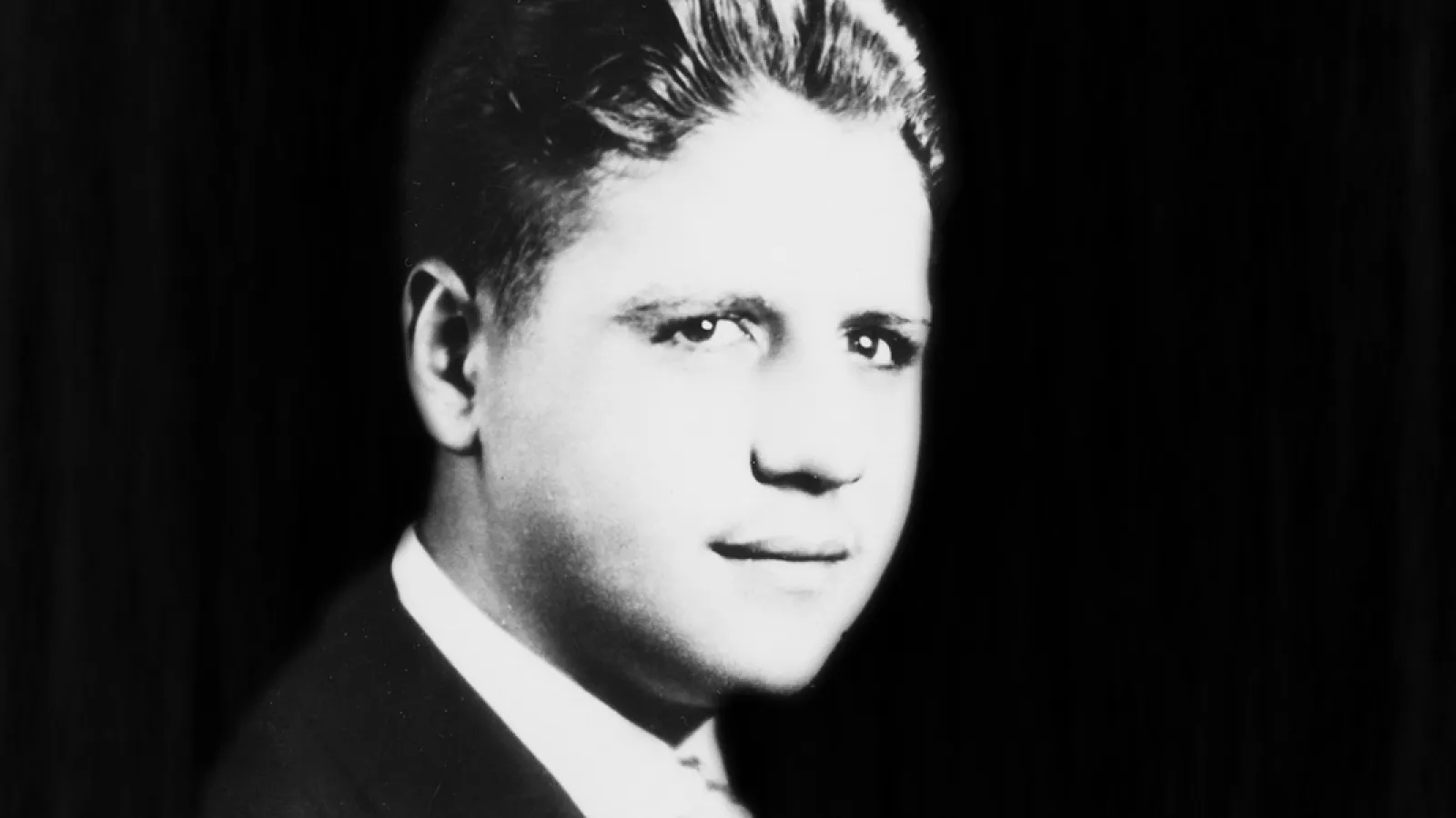Black and white headshot of Antarctic stowaway, Billy Gawronski.