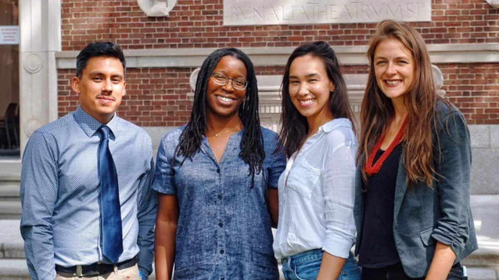 From left to right: Howdice Brown III, Tiya Miles, Alice Qannik Glenn, and Marie Acemah