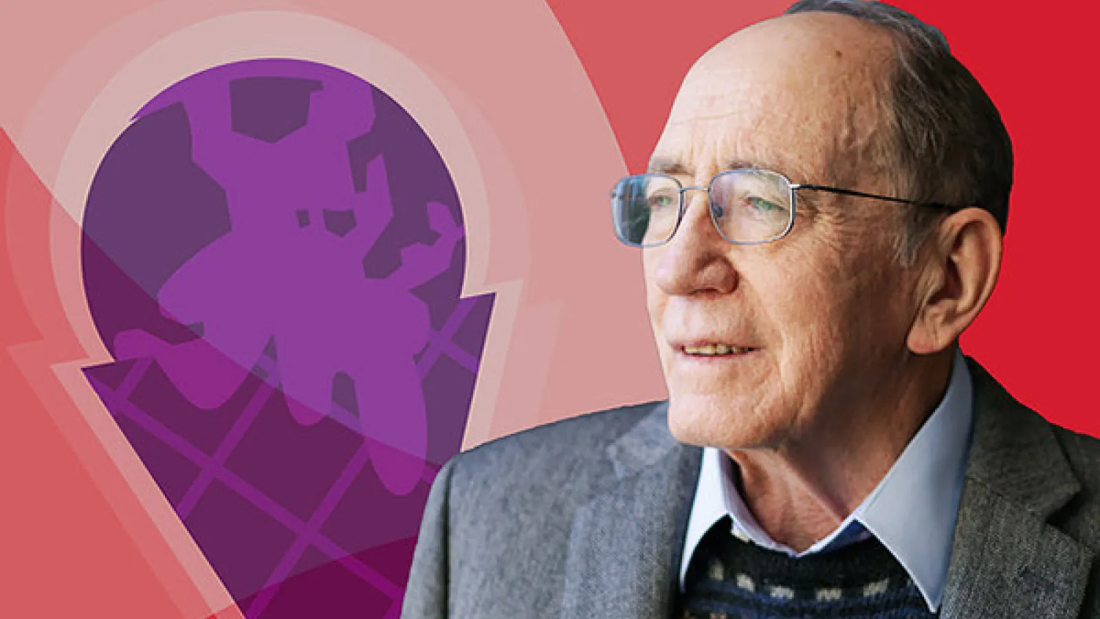 Lonnie Thompson pictures in glasses and a suit 