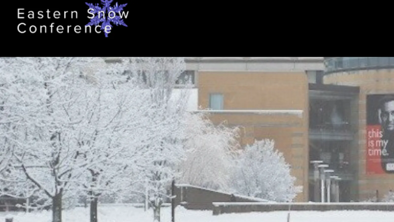 Eastern Snow Conference 2019 poster