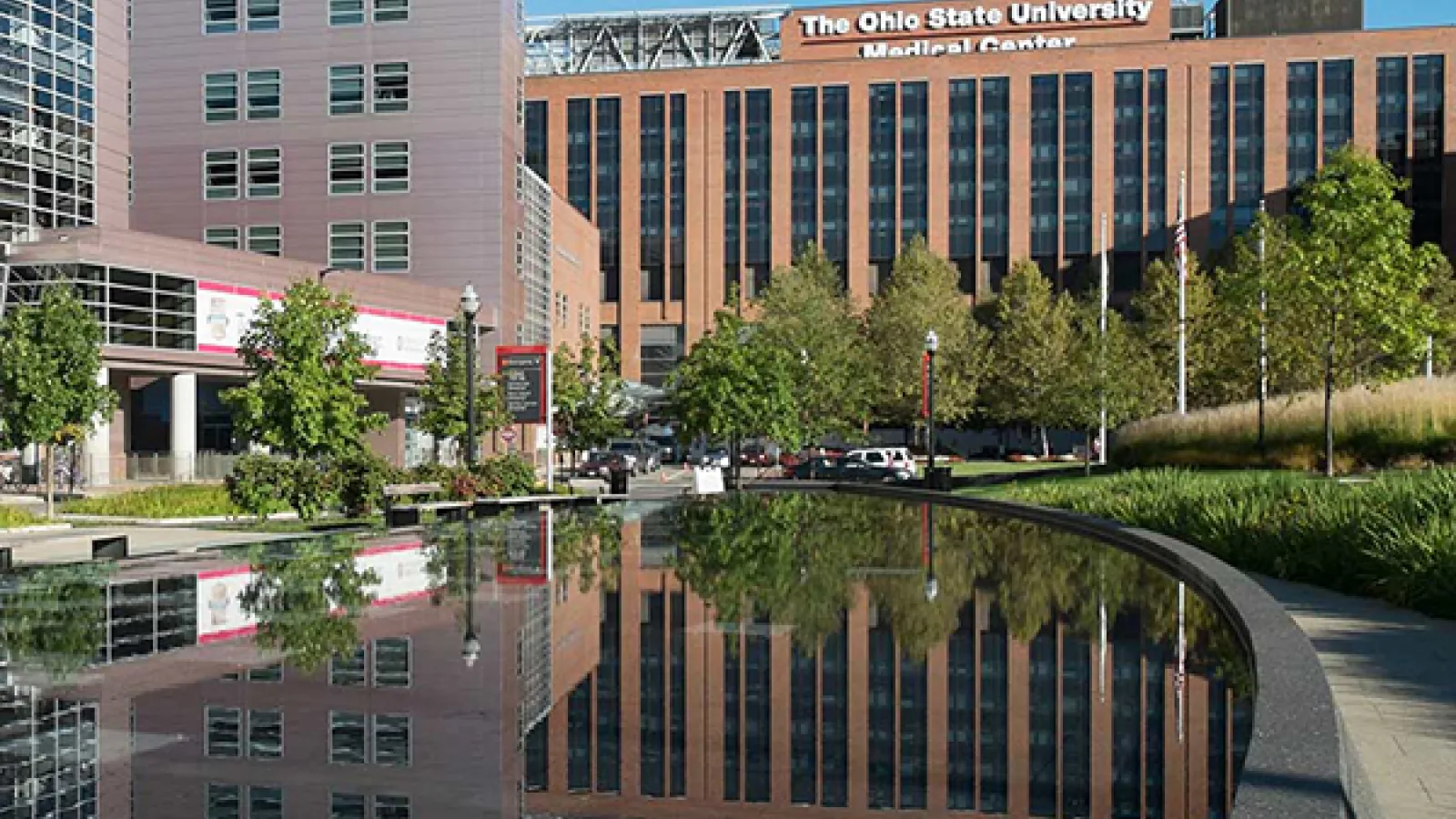 the outside of the Wexner Medical Center