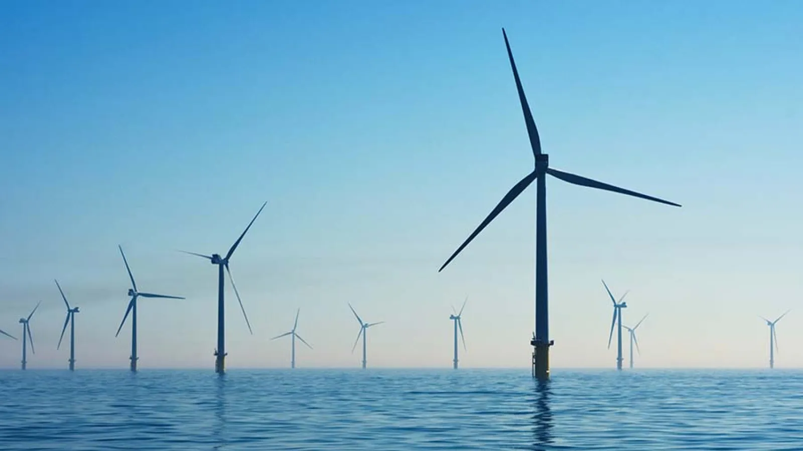 Image of offshore wind turbines