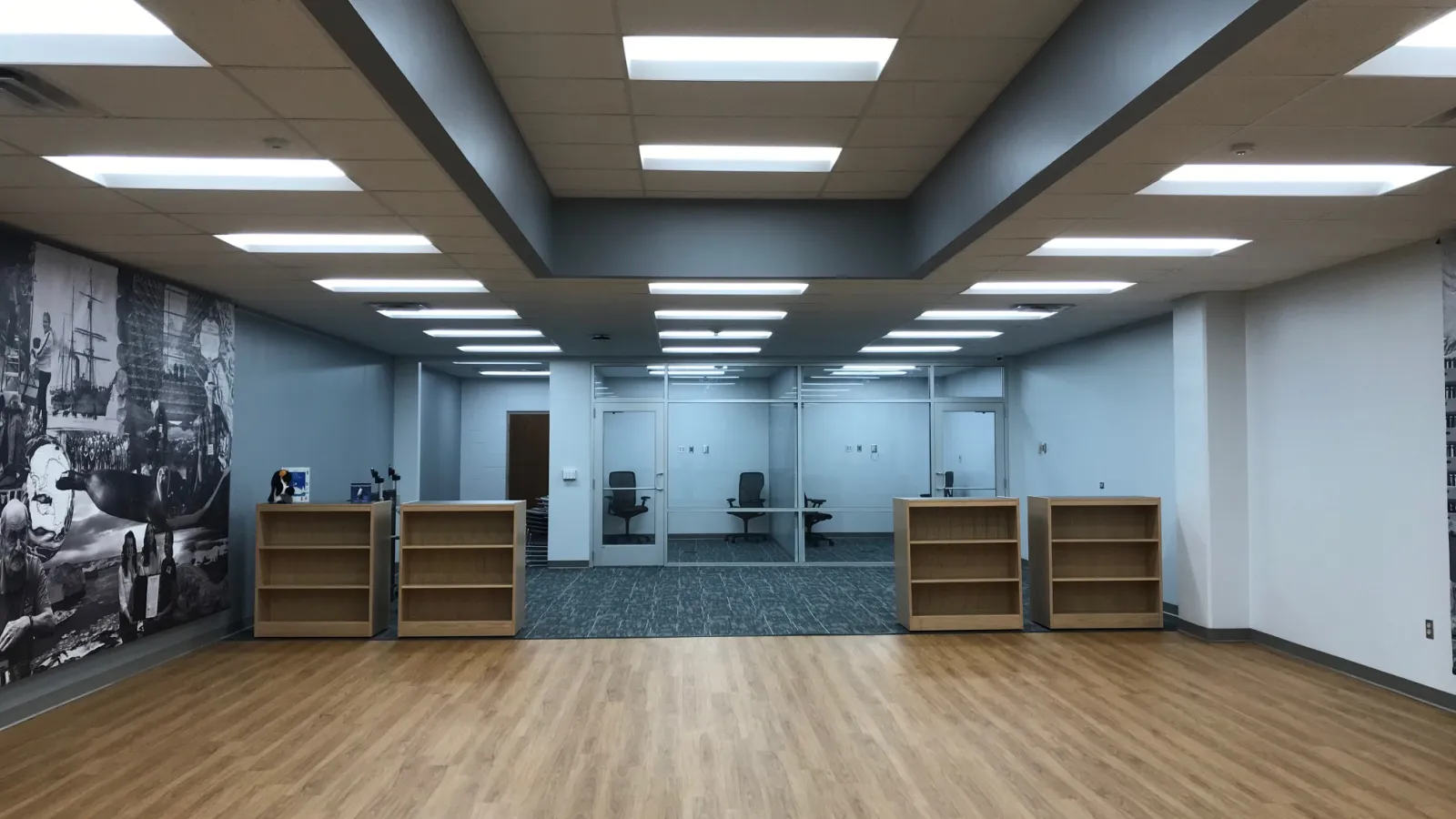 Empty Byrd Center Library