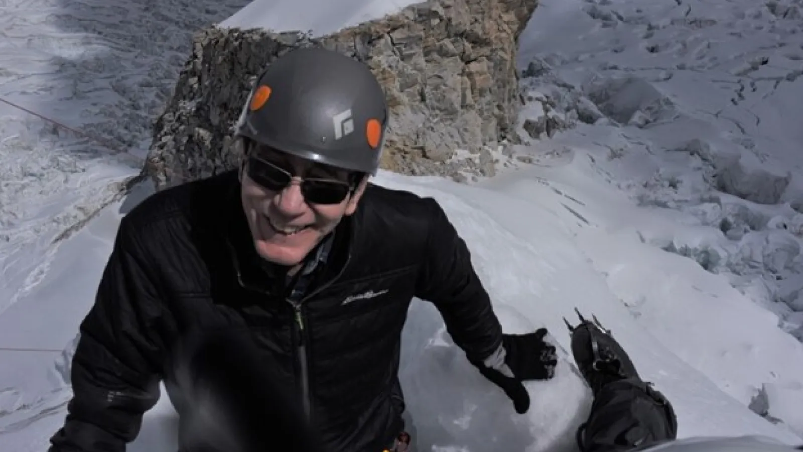 Lonnie Thompson in the mountains