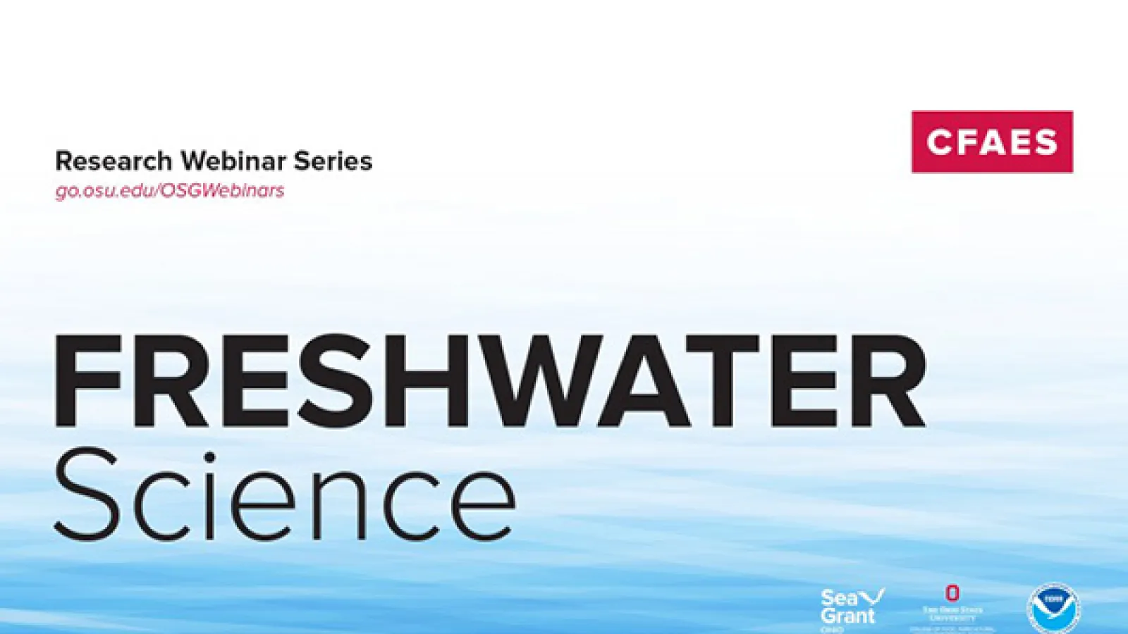 Flyer of FRESHWATER Science