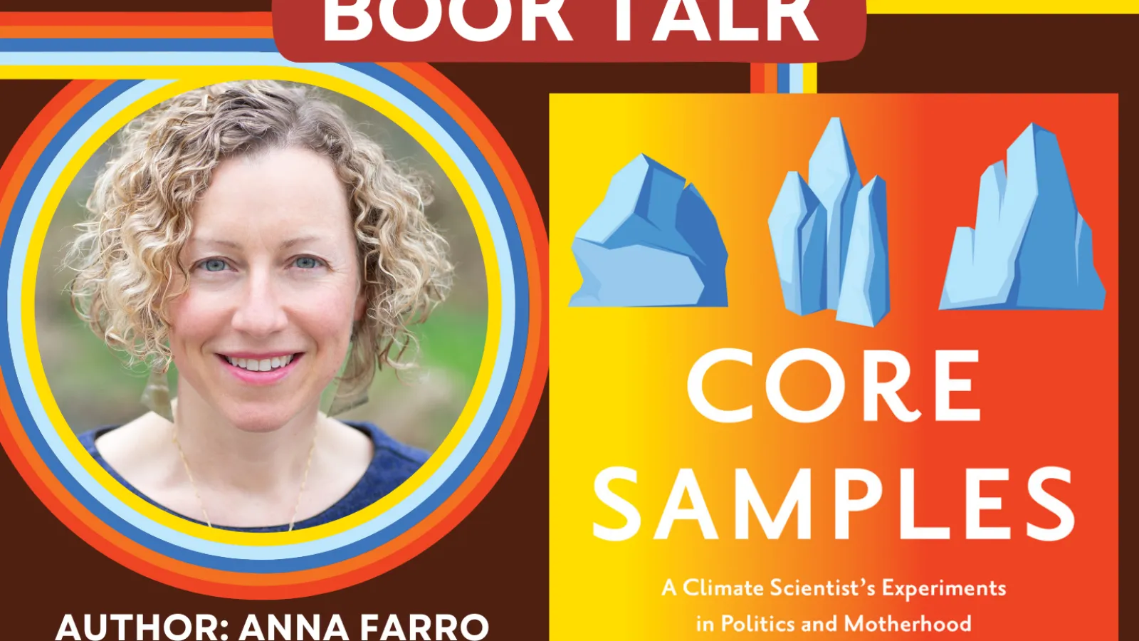 Flyer for 11/20/24 Book Talk with Anna Farro Henderson