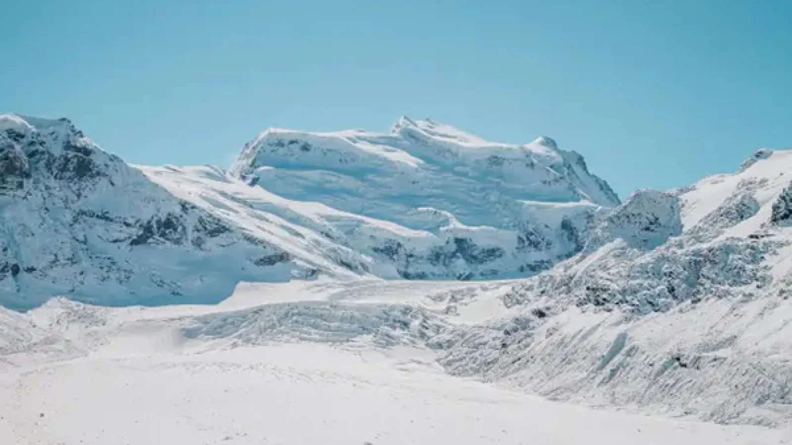 Landscape of a glacier