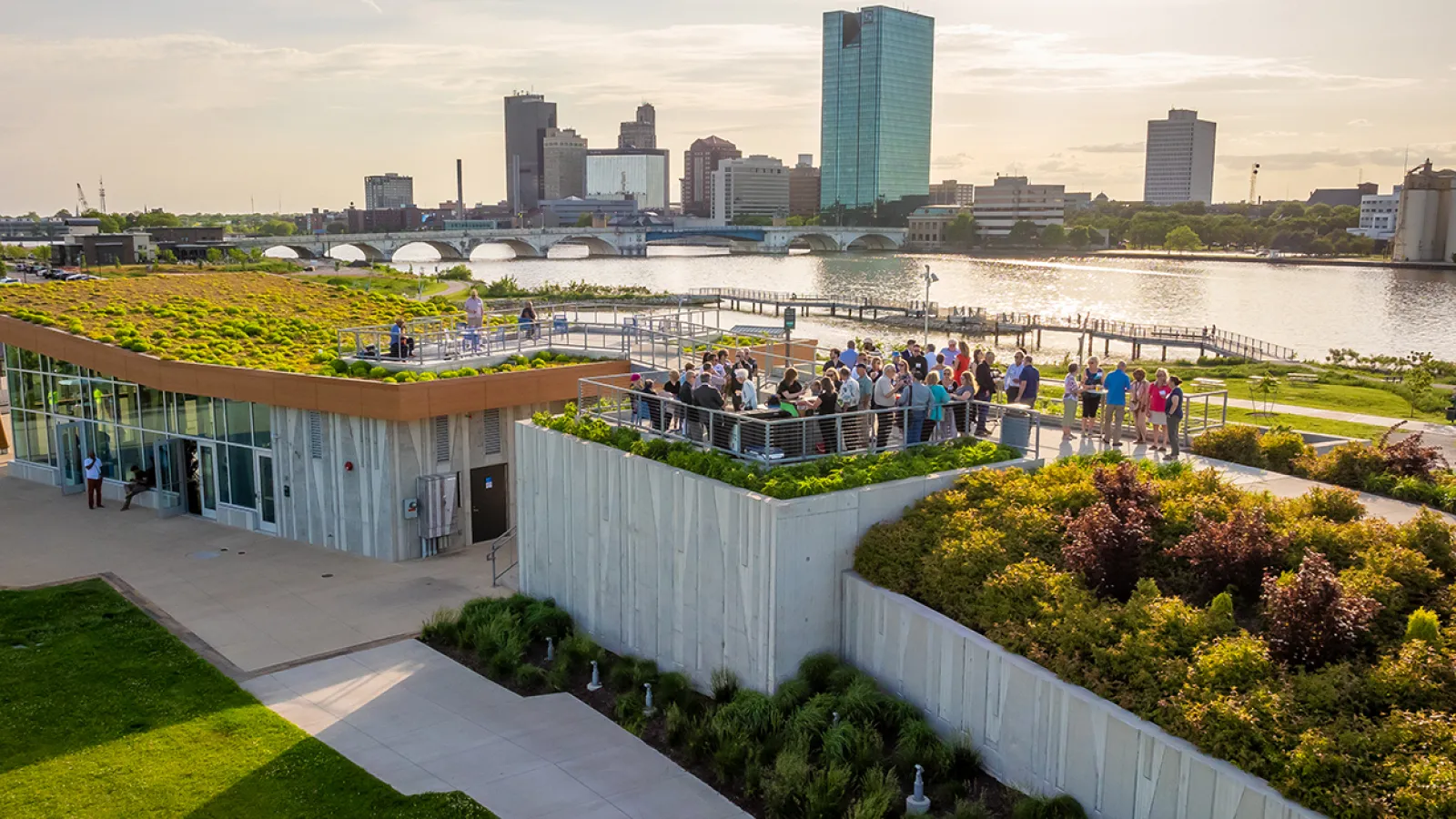 Glass City Metroparks Pavilion in Toledo, Ohio