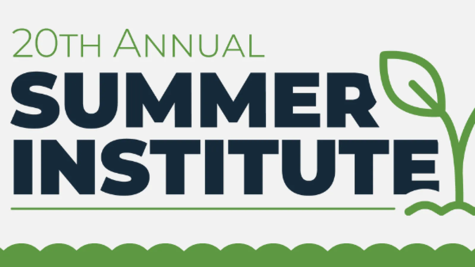 Promotional image for the 20th annual summer institute