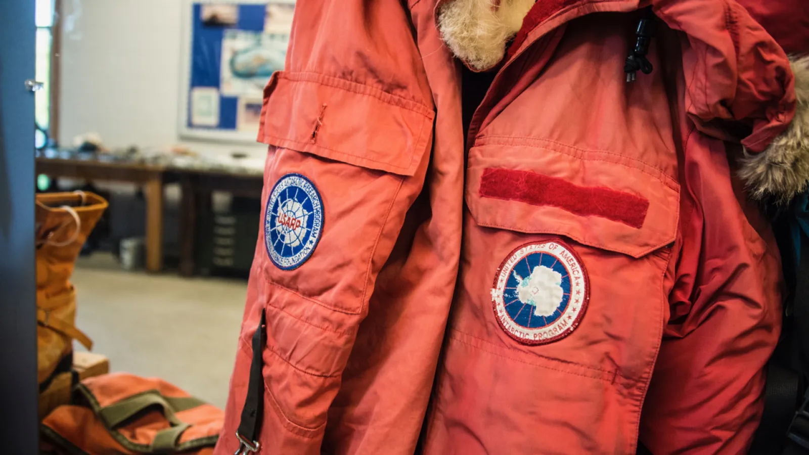 A jacket that has been to Antarctica