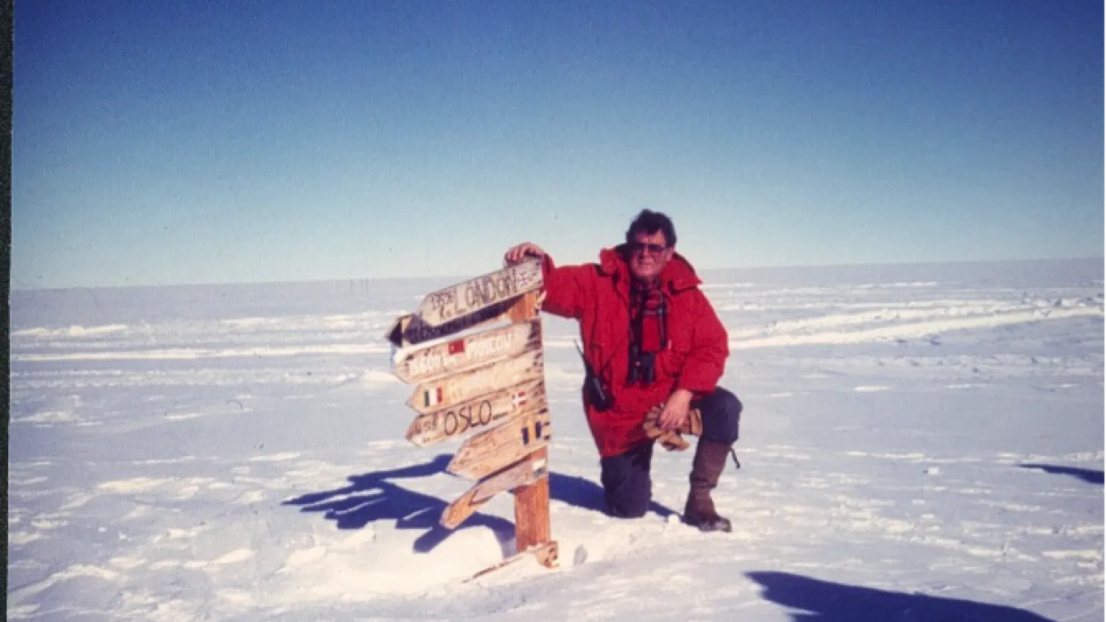 John Splettstoesser in Antarctica