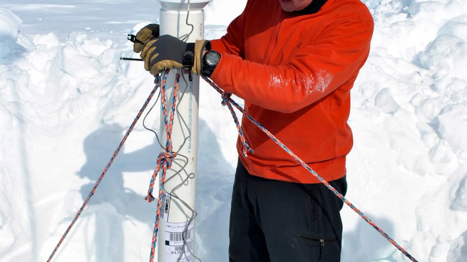 Collecting Data on Western Greenland Ice Sheet