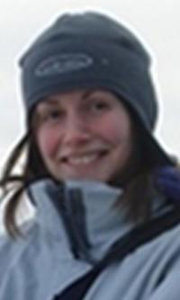 Joanna Levinsen in the Arctic.