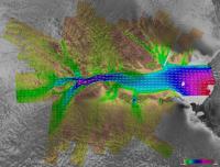 Lambert Glacier Velocity Map