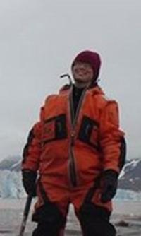 Phaedra Tinder. Phaedra Tinder in the Arctic.