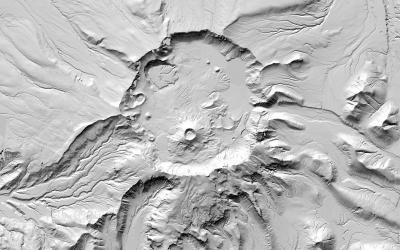 Akiakchak Crater ArcticDEM