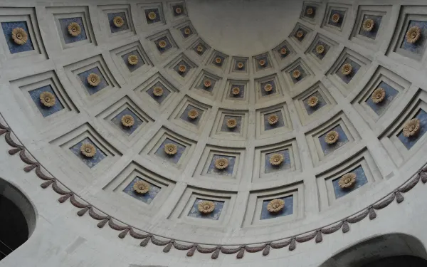 Ohio Stadium ceiling.