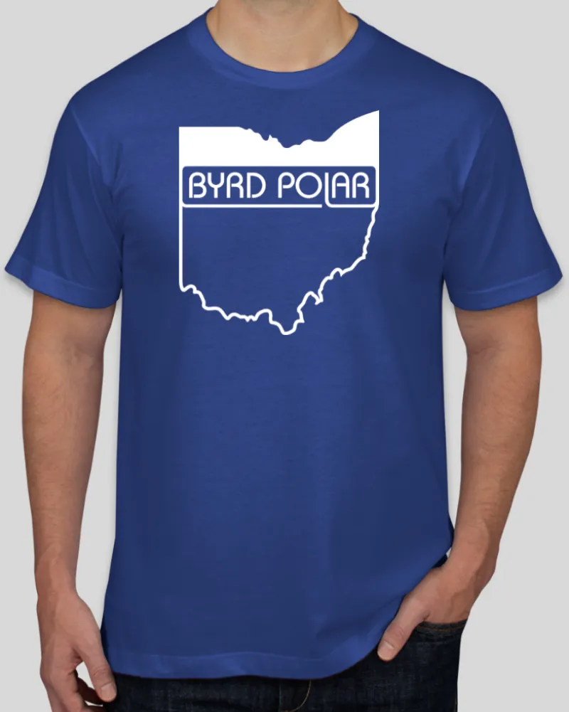 Byrd 60 Years T-Shirt | Blue (back)