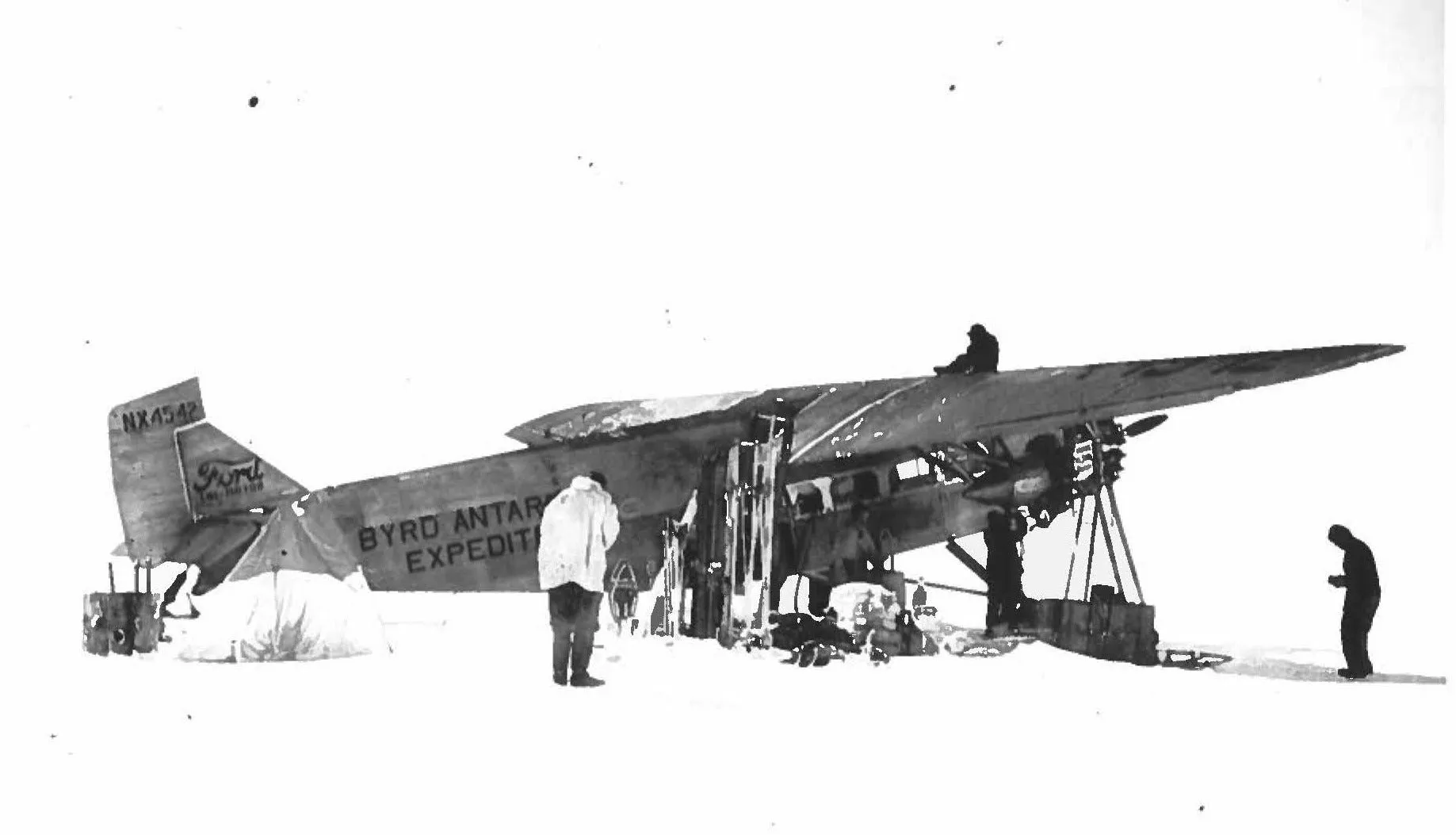 Byrd’s Ford  plane trimotor.