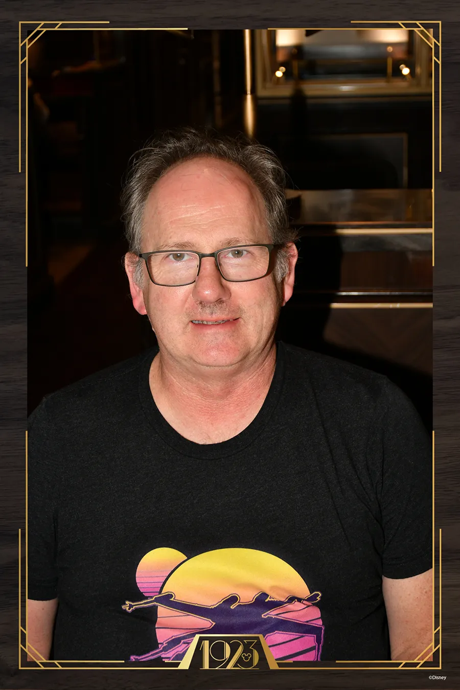 Tom Kassebaum at dinner at 1923 on the Disney Wish