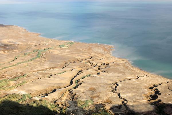 Groundwater leading into ocean