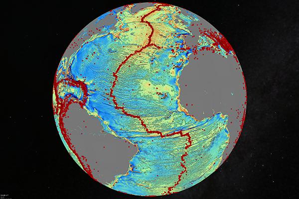New ocean bathymetry map from Scripps