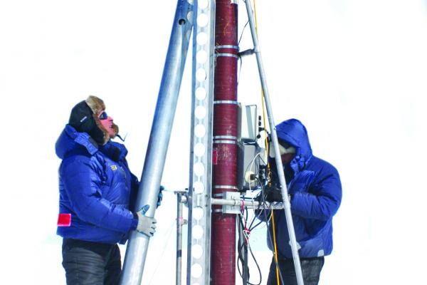 Drilling Ice Cores In Greenland