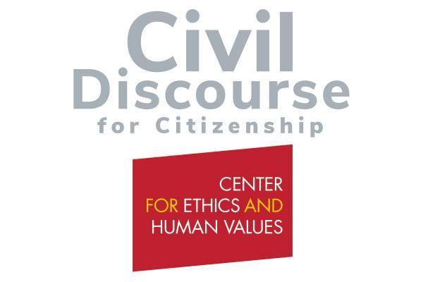 Logo for Civil Discourse for Citizenship Center for Ethics and Human Values