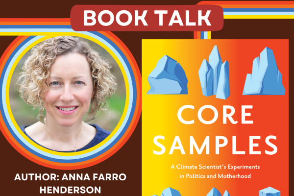 Flyer for 11/20/24 Book Talk with Anna Farro Henderson