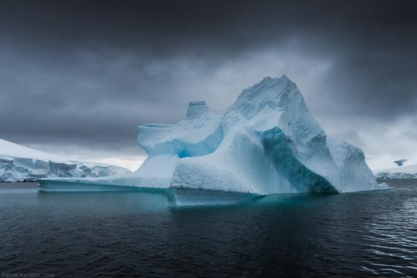 Landscape of a glacier