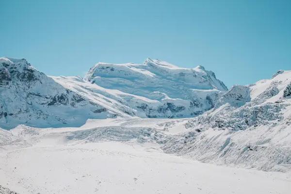 Landscape of a glacier