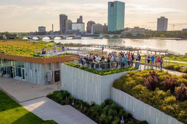 Glass City Metroparks Pavilion in Toledo, Ohio