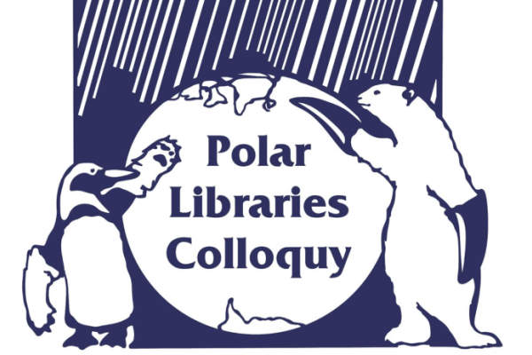 Polar Libraries Colloquy logo featuring a penguin, polar bear, and globe