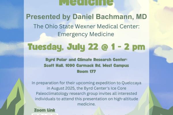 High Altitude Medicine: Daniel Bachmann