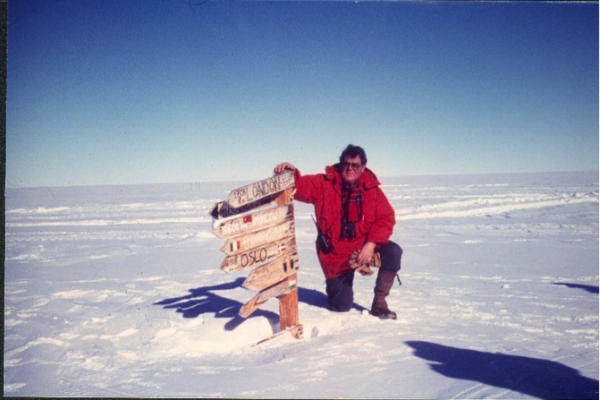 John Splettstoesser John Splettstoesser in Antarctica