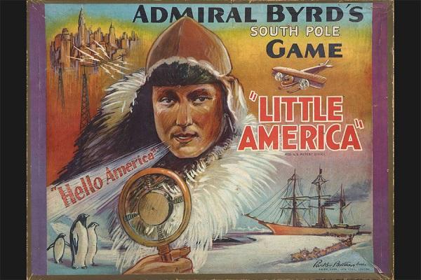 Admiral Byrd Board Game Cover image of Byrd's South Polar Board Game