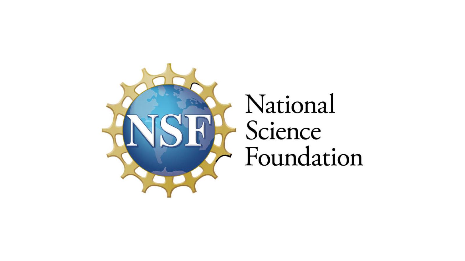 National Science Foundation Logo and words