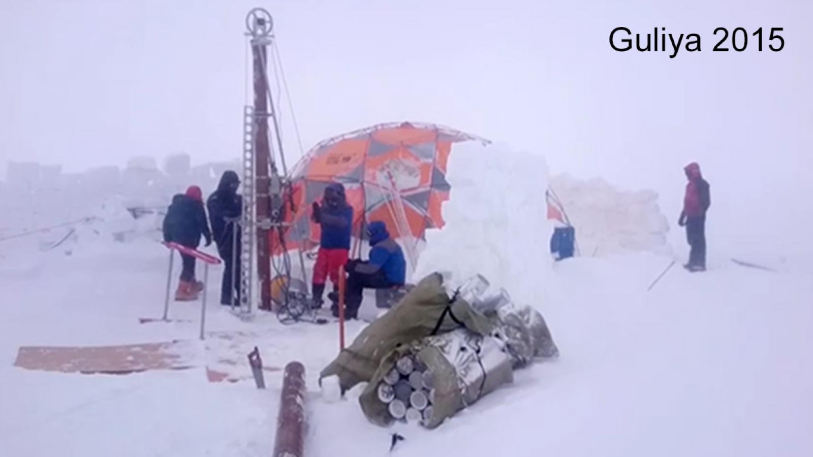 Ice Core Drilling Guliya 2015