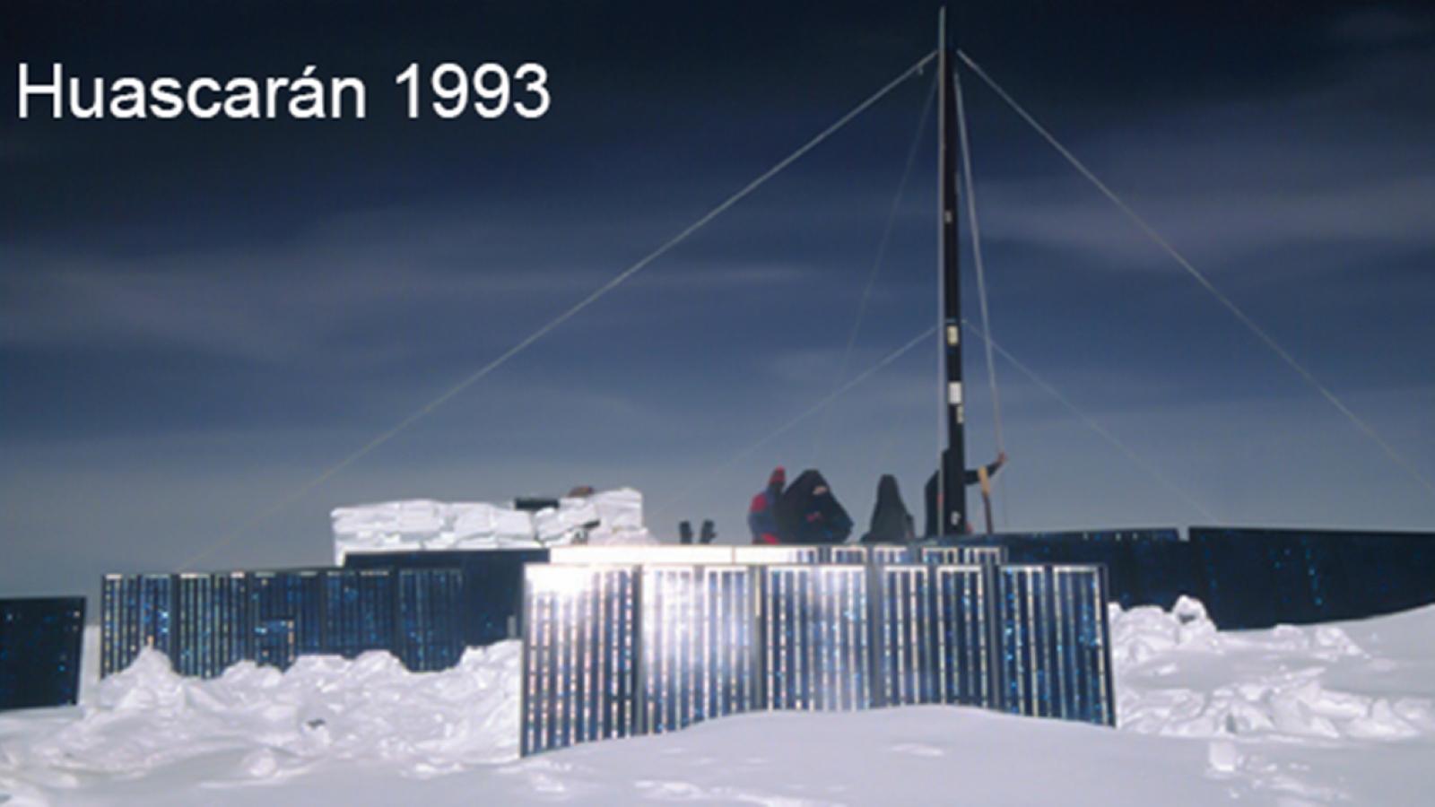 Ice Core Drilling Huascarán 1993